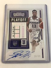 2020-21 Panini Contenders Robert Woodard II Playoff 10/99 Rookie Variation Auto