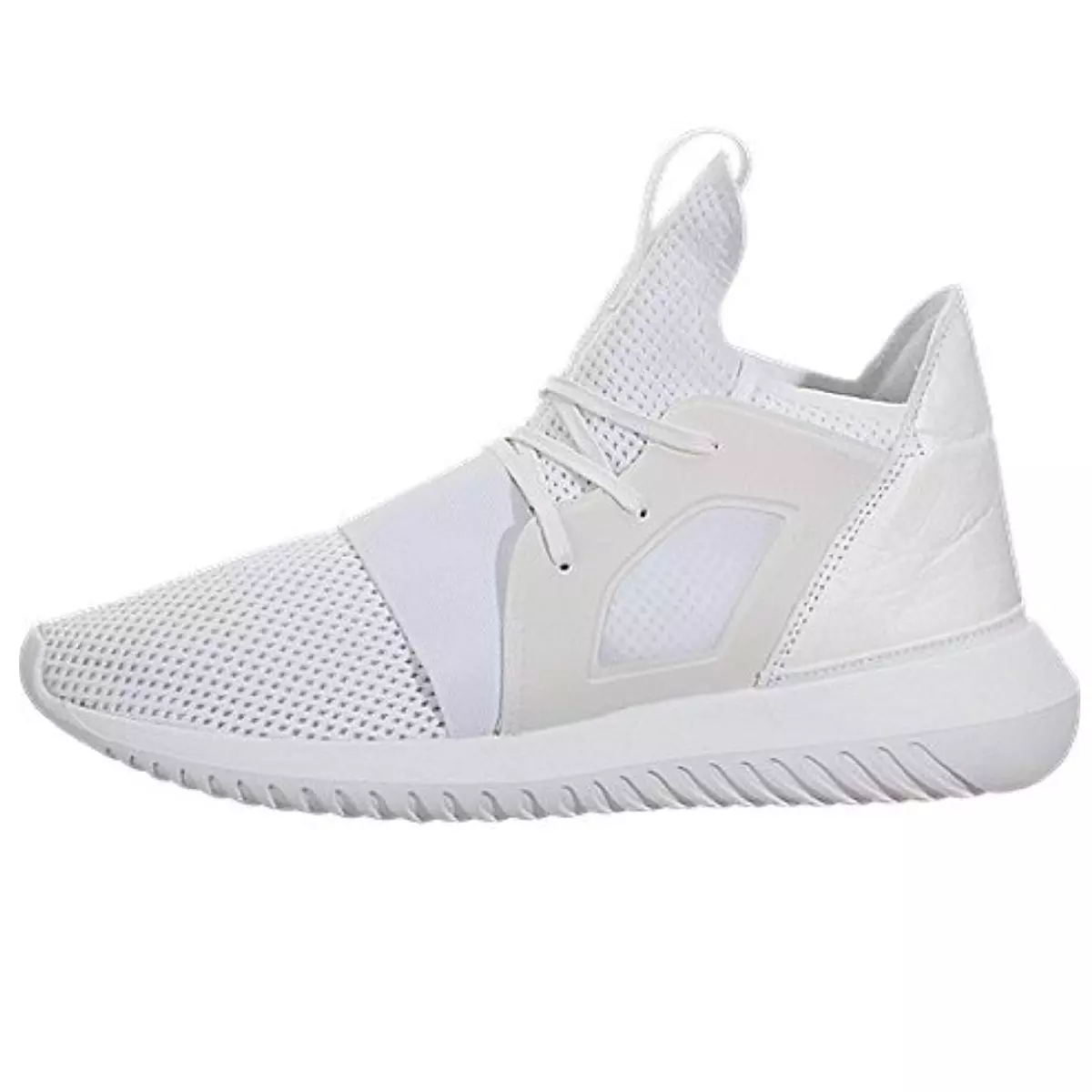 Adidas Tubular Defiant All White Men s Sneaker Sport Shoes Trainer