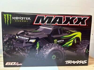 Rare!!! Traxxas limited edition monster energy truck. . Less than