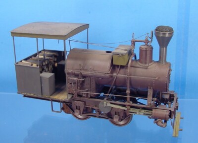 On3 BRASS MADERA SUGER PINE BETSY 0-4-0 LOCOMOTIVE CHARLES H. BROMMER BUILT  CHB