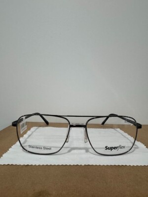 Glasses Frames New SuperFlex Silver WestGroupe Unused Classic SF-546