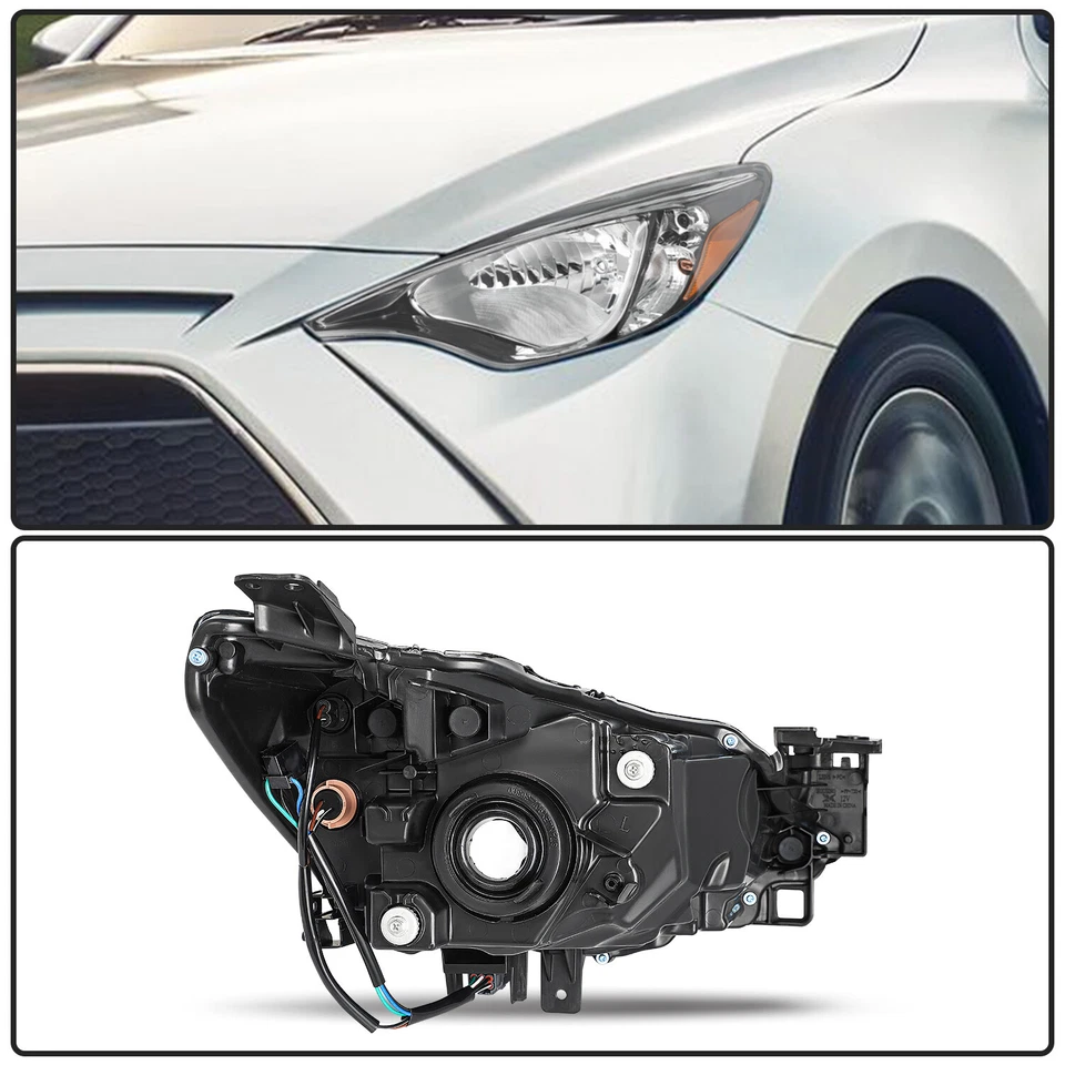 Pares de montaje halógenos para Toyota Yaris iA 2016-2019 sedán Foto 3 de 4