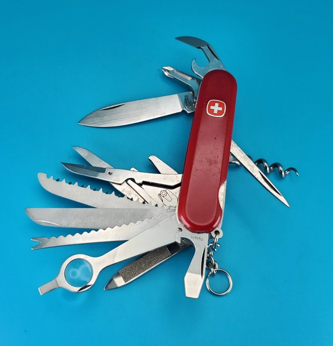 Vintage Wenger Matterhorn Swiss Army Knife Multi Tool! Handmaids