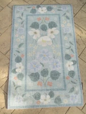 New Loloi Rifle Paper Co. Traditional Runner Cotswolds Willow Sky Floral