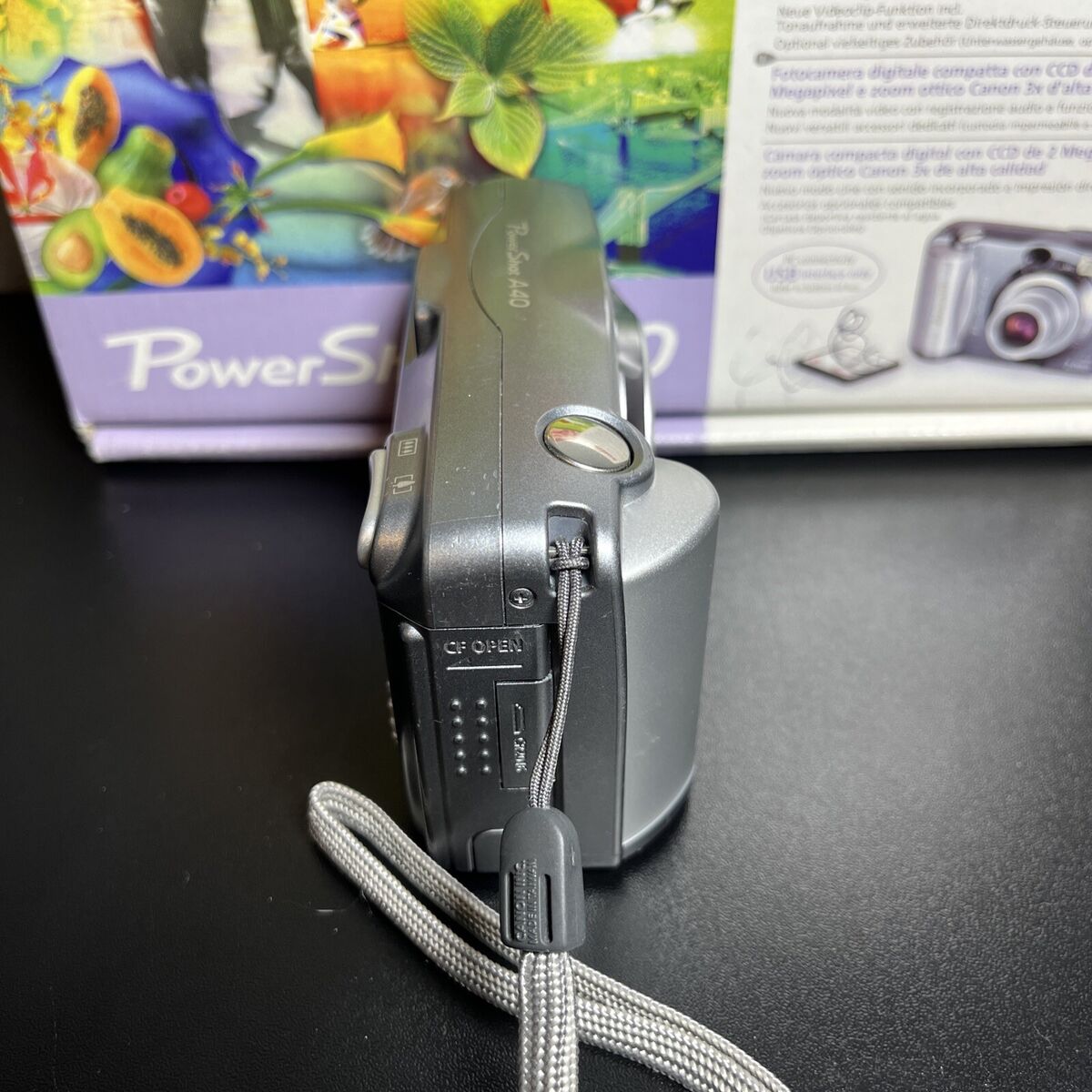 Canon PowerShot A40 2.0 MP Compact Digital Camera W/ Box | eBay Canon PowerShot A40 2.0 MP Compact Digital Camera W/ Box | eBay