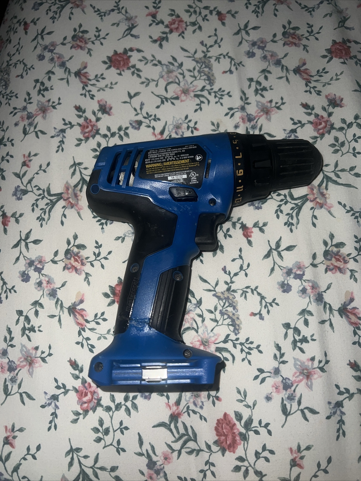 (5268) 20V Mastercraft Cordless Drill/Driver 05413326