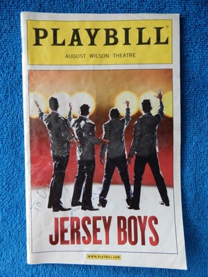 jersey boys playbill