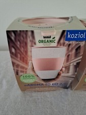 Mug Isotherme Koziol Organic 400ml, Forme Compacte, 100% Recyclable, Neuf Allemagne