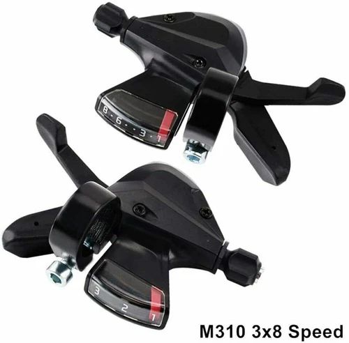 Neu 2x Fahrrad Schalthebel Altus SL-M 310 für Shimano 3x8-fach 24Gang Schaltung - Bild 6 von 9