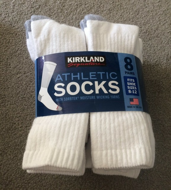 kirkland white socks