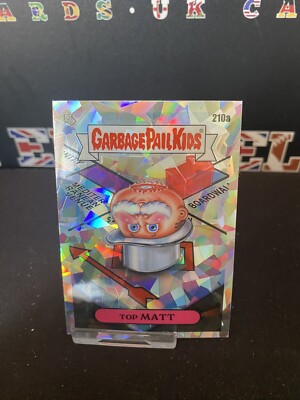 2022 Topps Chrome Garbage Pail Kids Atomic Refractor Top Matt B2-T11