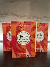 HERMES TWILLY D'HERMES EAU POIVREE EDP 2.0ml .06fl oz x 3 PERFUME SPRAY SAMPLES