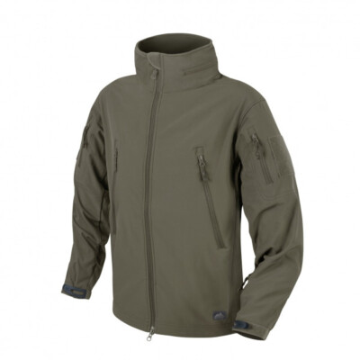 Helikon Tex Gunfighter Softshell Windblocker Jacke Outdoor Taiga Green L Large