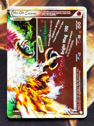 POKEMON • HO-OH LEGGENDA PARTE B ULTRA RARA HOLO HO OH Legend • 112/123 NMINT - Foto 1 di 2