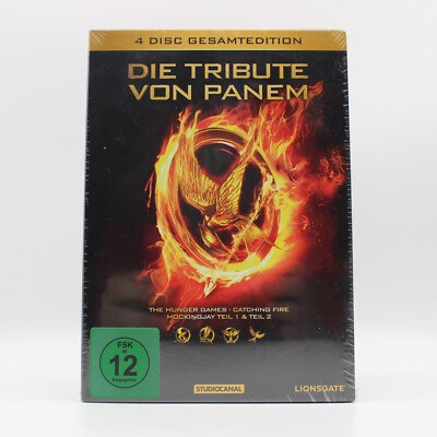 DVD | Die Tribute von Panem, 4 Disc Gesamtedition