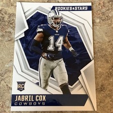 2021 Rookies and Stars #159 Jabril Cox RC Dallas Cowboys 