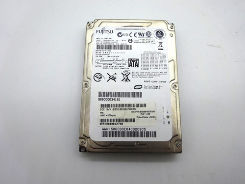 160GB SATA NOTEBOOK FESTPLATTE FUJITSU MHV2160BT PL 2,5'' #NFP413
