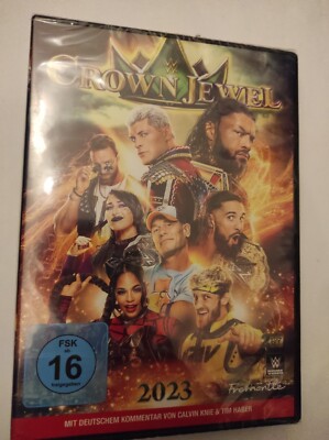 WWE: CROWN JEWEL 2023 (DVD) , 2 Discs , Wrestling , Neu , Ovp , FSK 16