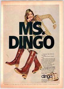 dingo boots 1970s