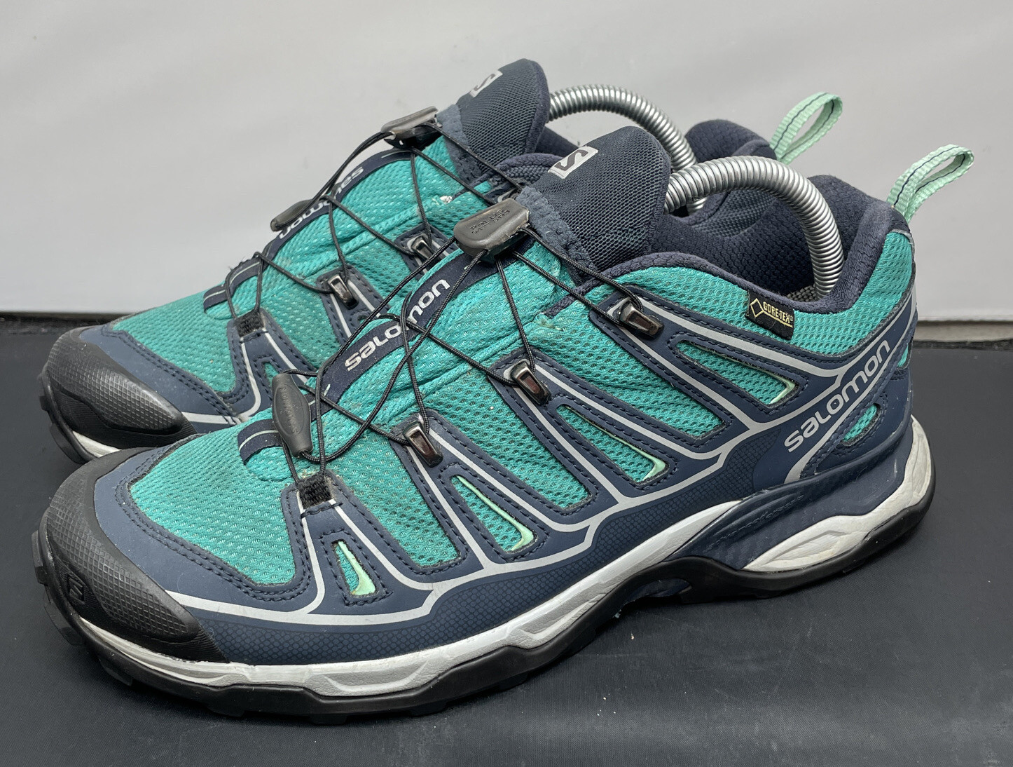 Salomon Hiking Run Trail Green Black X 