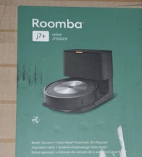 iRobot Roomba j7+ Self-Emptying Robotic Vacuum Cleaner – Graphite. This is an op