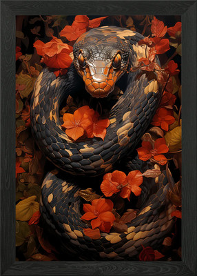 Nectar Serpent Framed Wall Art Poster Canvas Print Picture