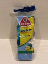 O-Cedar Big Easy Flat Sponge Mop Refill New In Package 9" Long Discontinued 2008