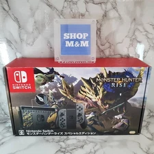 Nintendo Switch Monster Hunter RISE Edition HAC-001(-01)  Full set Select Rank