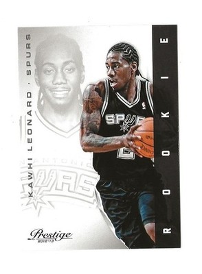 2012-13 Panini Prestige Basketball KAWHI LEONARD SPURS Rookie #162 (RC)