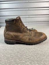 Chippewa LLBean Katandin Iron Works Leather Regular Toe Boots Men Size 14D