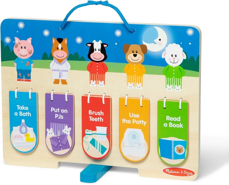 Mein Täglich Routines Tabelle Morgen & Nighttime Habits (Melissa & Doug ) - Bild 4 von 4