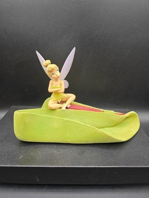 Walt Disney Gallery Tinkerbell On Peter Pan Markrita Figurine Pin RARE 