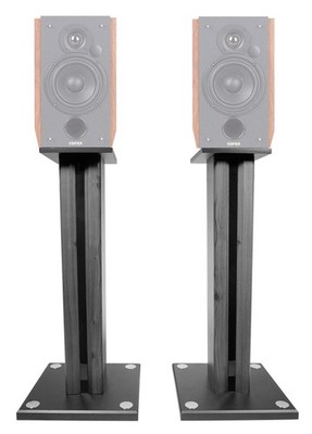 Pair 26'' Bookshelf Speaker Stands For Edifier R1700BT Bookshelf Speakers