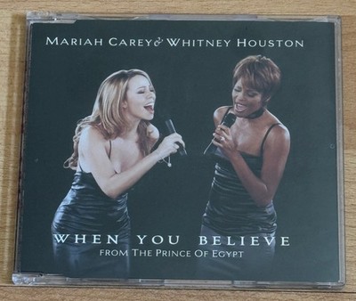 Rare 3-Track-Maxi-CD: Mariah Carey & Whitney Houston   When You Believe (1998)