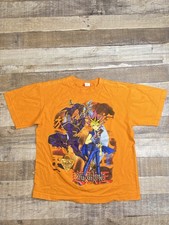 Vintage Yu-Gi-Oh Yugi Mutou Graphic Tee Shirt Youth Size Large Anime 90s Boys
