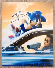 Ben Schwartz Signed Sonic The Hedgehog 8x10 Photo Actor Comedian RAD