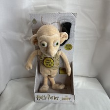Harry Potter Dobby talking Plush Toy with Sock Interactive Doll Noble New