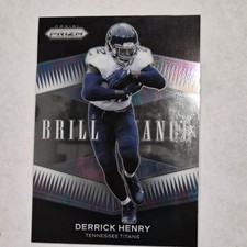 Panini 2021 Prizm Brilliance Insert Derrick Henry #B-10 Titans NFL Football