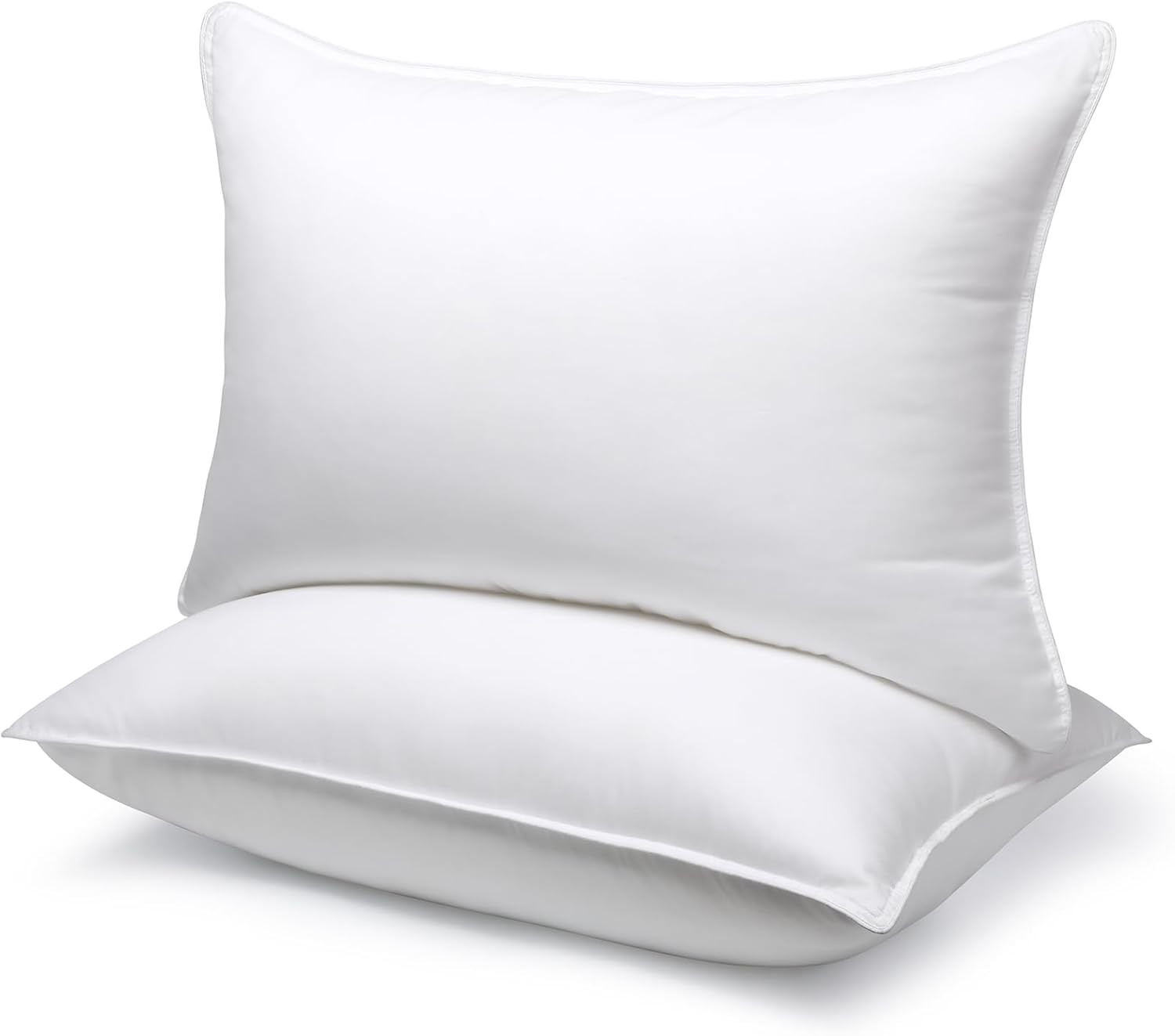 Set Of 2, Hotel Quality Cooling Down Alternative Gusseted Be