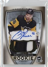 2018 Upper Deck The Cup Rookie Gold Foil 15/24 Zach Aston-Reese Patch Auto 08r6