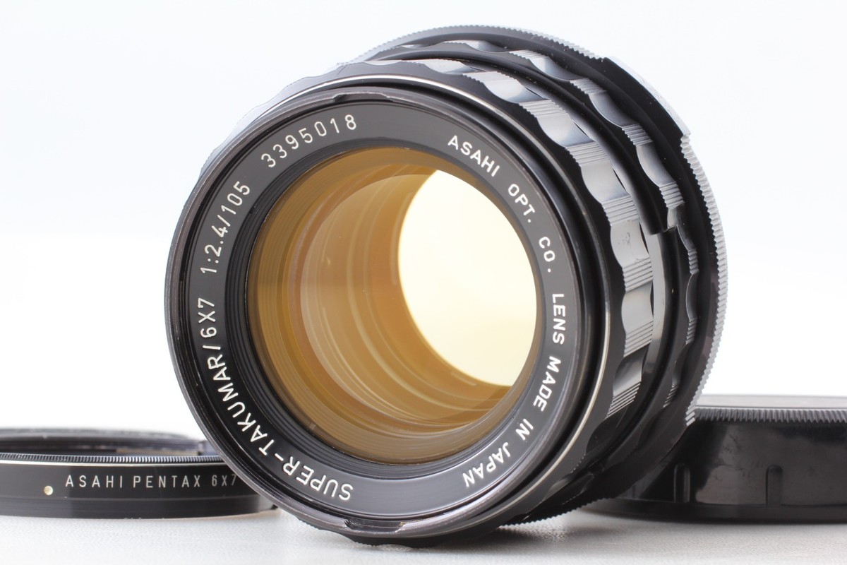 Early Model [EXC+5] Pentax Super Takumar 6x7 105mm f/2.4 Lens 6x7
