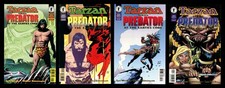 Tarzan versus Predator At the Earth's Core Comic Set 1-2-3-4 Lot Lee Weeks art