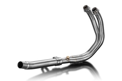 Delkevic Stainless Steel Header Down Pipes to fit Yamaha Tenere 700 T7