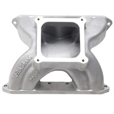 Edelbrock For Manifold Sbc Victor Spider Glidden 18 Deg Heads Dominator Flange