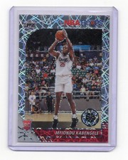 2019-20 Hoops Premium Stock #222 Mfiondu Kabengele Prizms Silver Laser