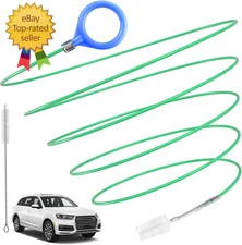 Auto Sunroof Drain Cleaning Tool, 78 Inch Flexible Tube Cleaning Brush, Flexible