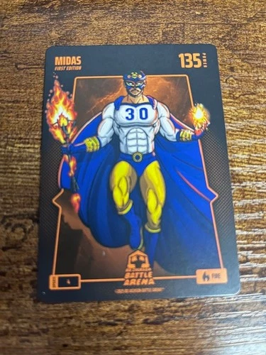 Bo Jackson Battle Arena Update Fire Non Foil #4 Midas