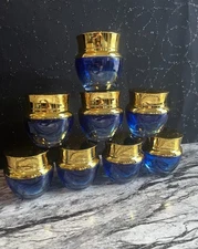 Upscale refill glass cosmetic bottles