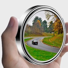 Espejo retrovisor convexo adhesivo redondo grande ajustable 3 pulgadas, 2 piezas