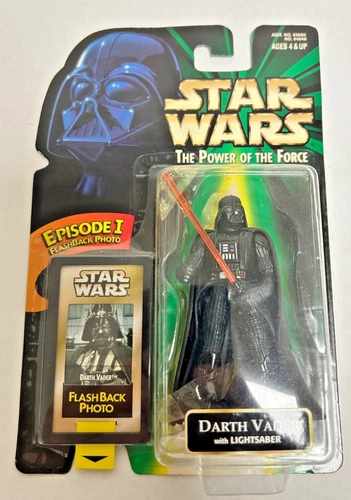 Darth Vader Star Wars Power Of The Force Flashback Photo (Kenner, 1998) MIB